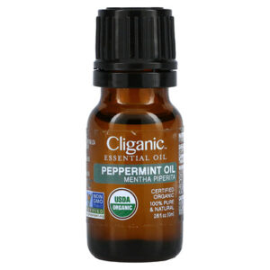 Cliganic, 100% Pure Essential Oil, Peppermint, 0.33 fl oz, 10 ml