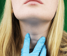 woman with hypothyroidism 