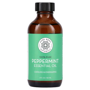 Pure Body Naturals, Essential Oil, Peppermint, 4 fl oz (120 ml)