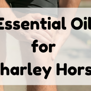 Essential Oil for Charley Horse featured image