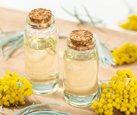 Helichrysum essential oil for varicose veins