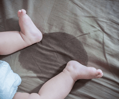 baby bed wetting 