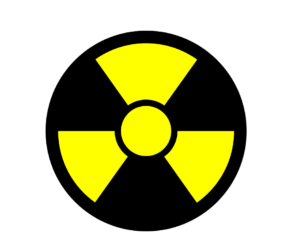 radiation exposure sign