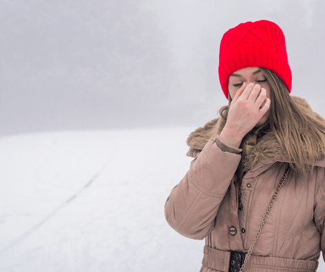 sinus pressure during winter